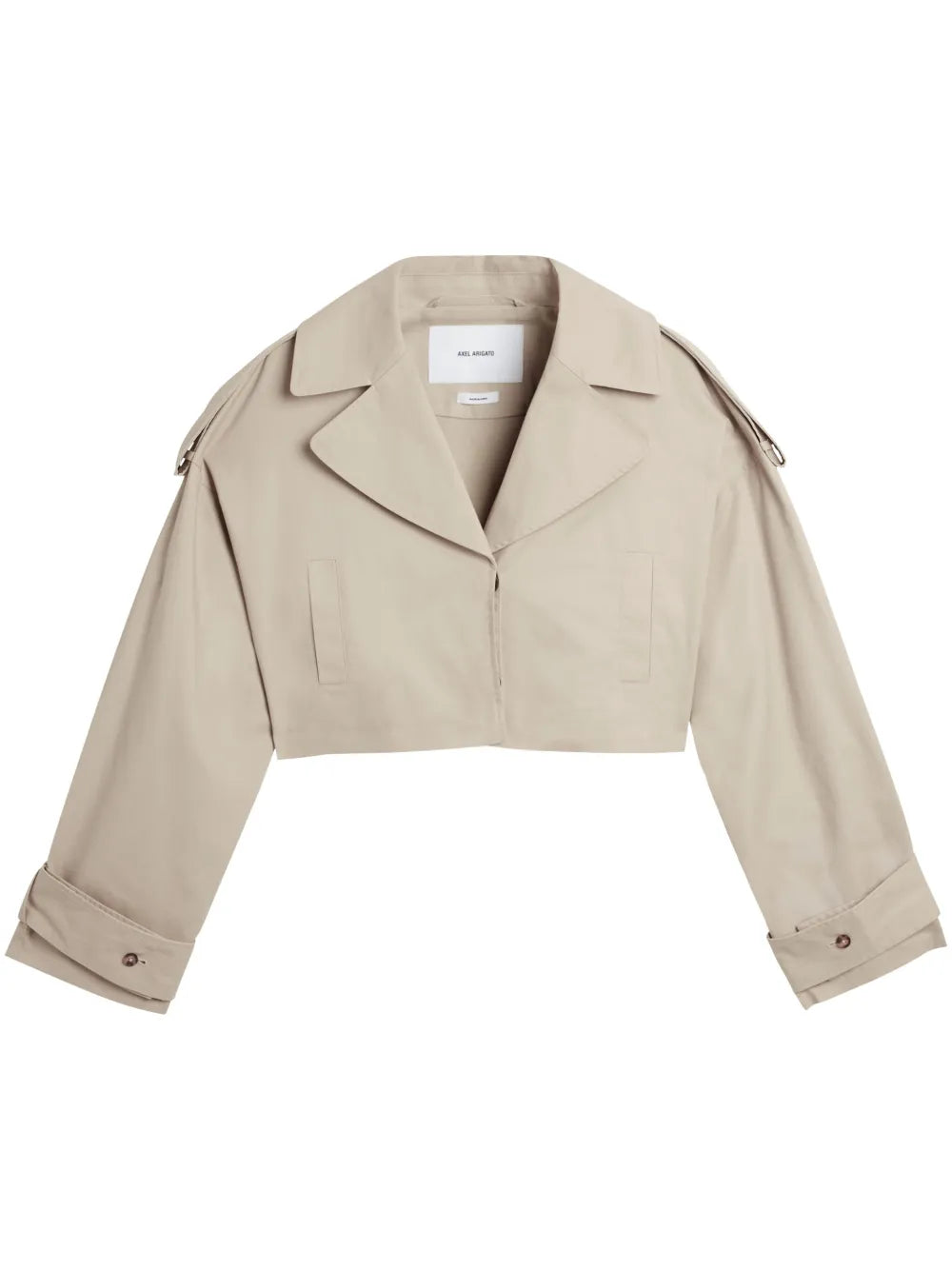 Gaia Cropped Trench Coat