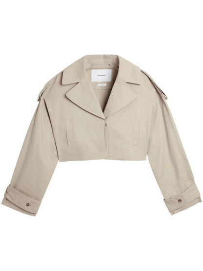 Gaia Cropped Trench Coat