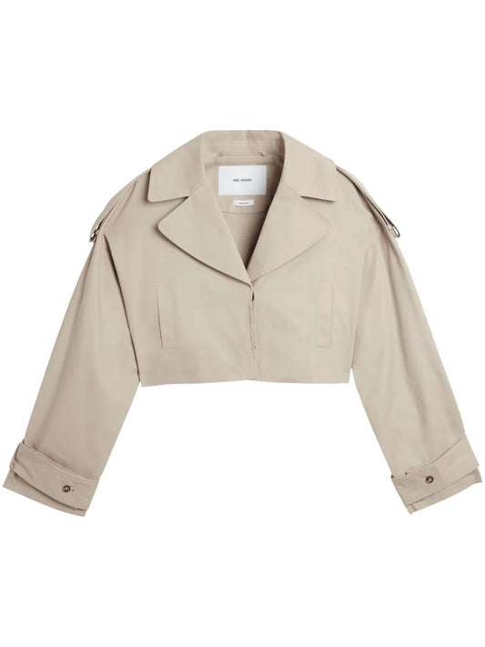 Gaia Cropped Trench Coat