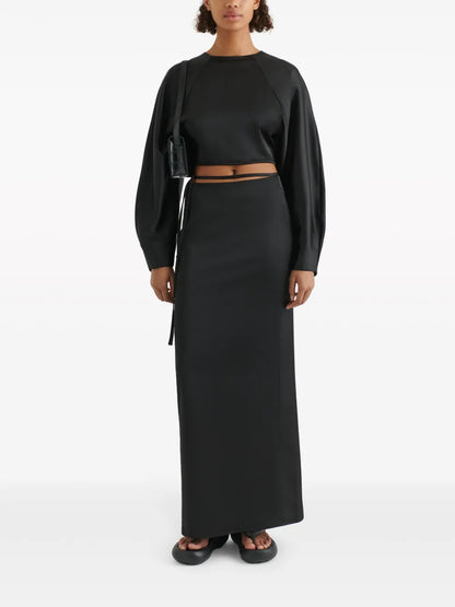 Eve Belted Maxi Skirt