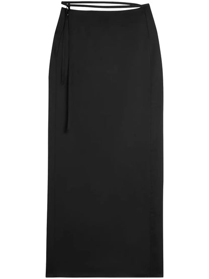 Eve Belted Maxi Skirt