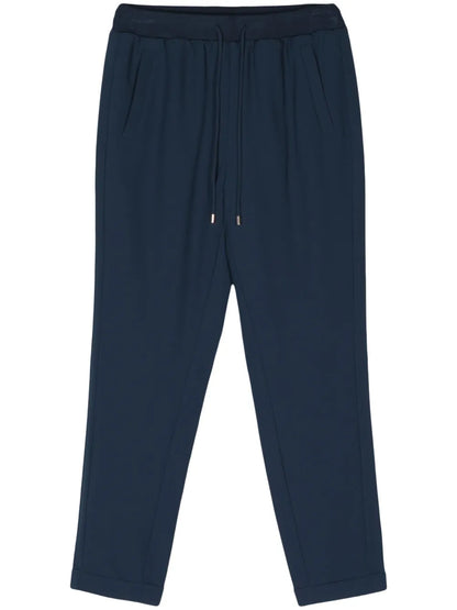 Mid-Rise Tapered Trousers