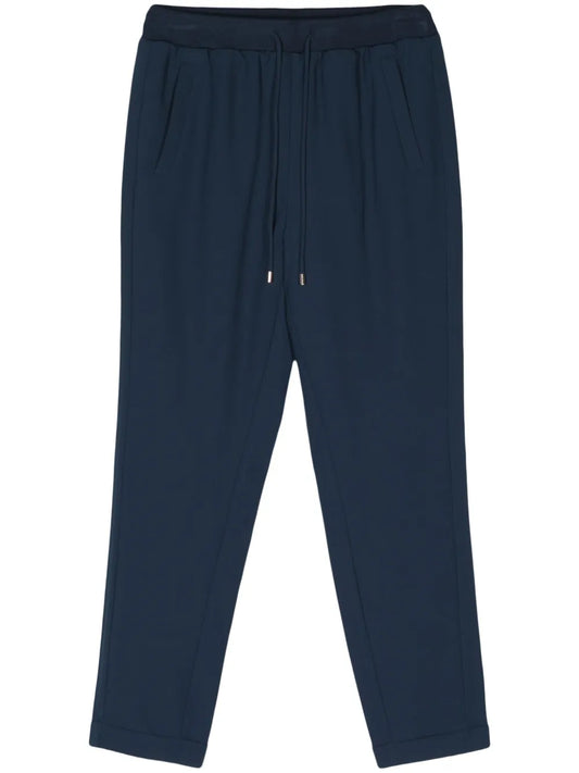 Mid-Rise Tapered Trousers