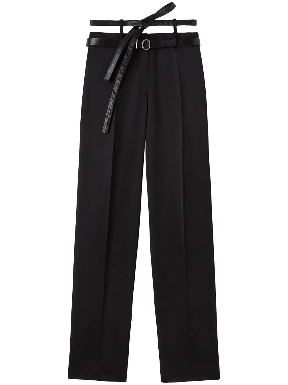 Belted Tailored Trousers