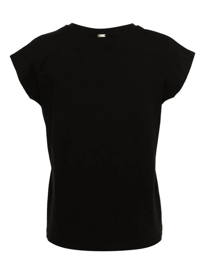 Logo-Embellished Cap-Sleeve T-Shirt