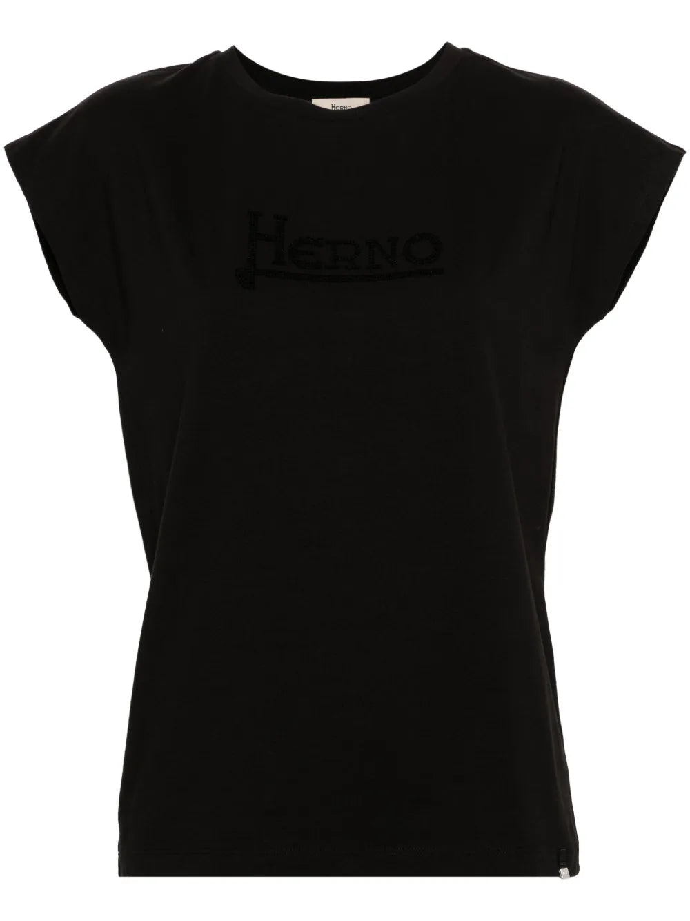 Logo-Embellished Cap-Sleeve T-Shirt