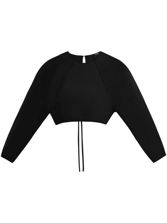 Demi Satin Crop Top
