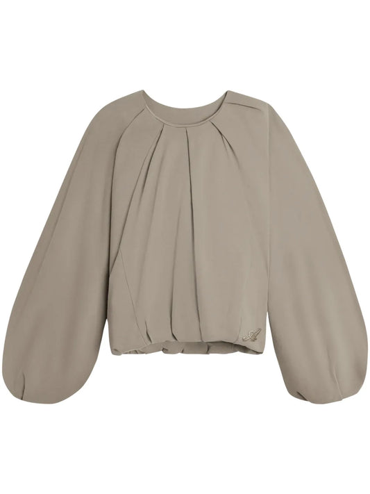 Sade Gathered Cotton Top