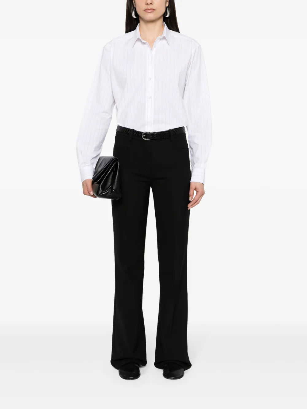 Pinstripe Cotton Shirt