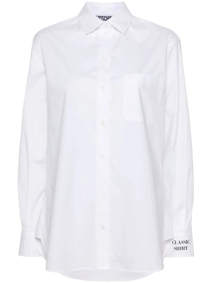 Chest-Pocket Poplin Shirt