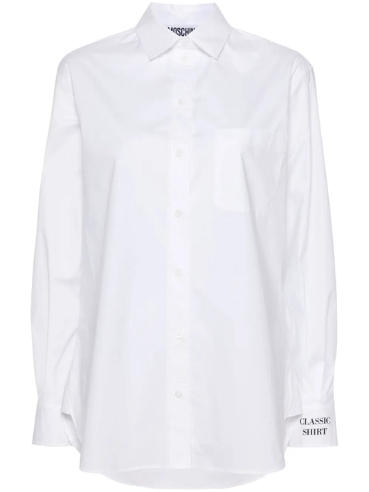 Chest-Pocket Poplin Shirt