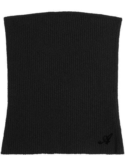 Dime Strapless Rib-Knit Top