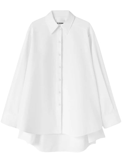 Cut-Out Oversized Shirt