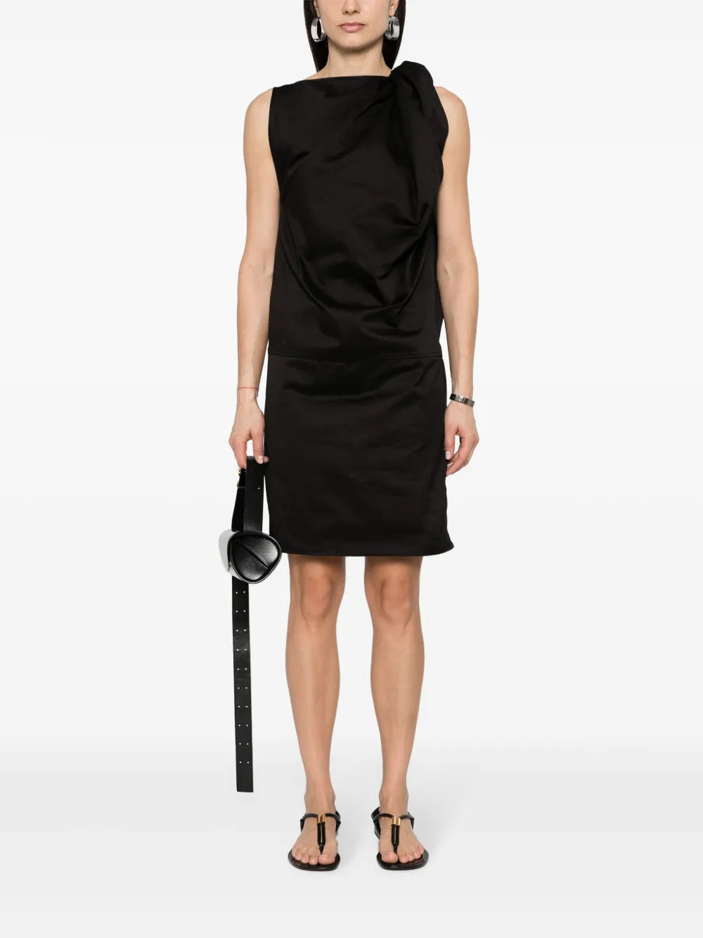 Shoulder-Twist Dress