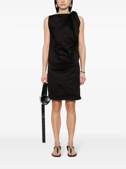 Shoulder-Twist Dress