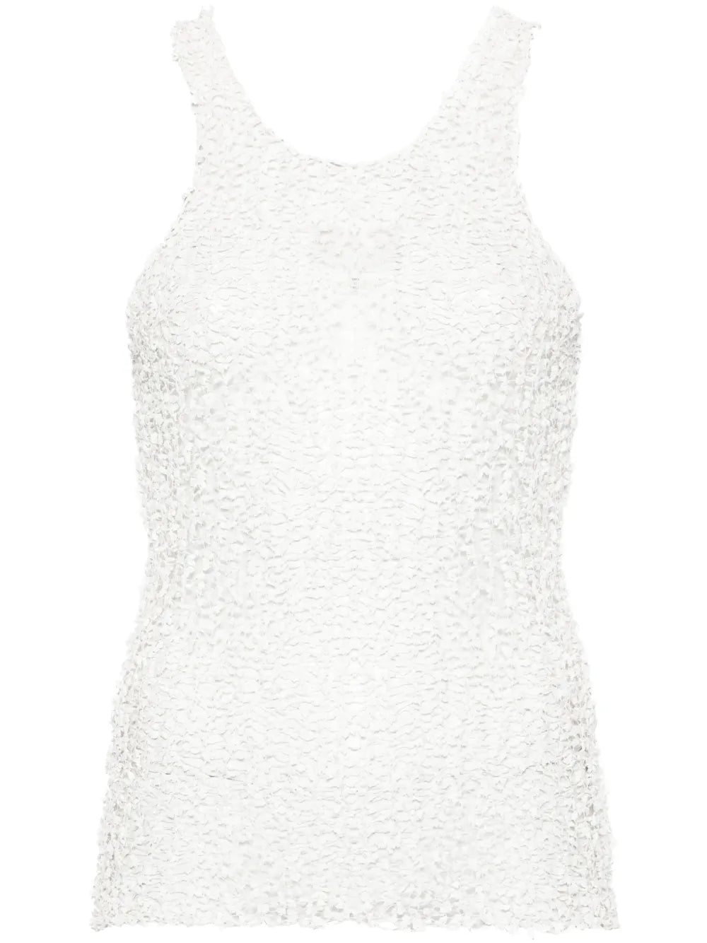Sheer Open Tank Top