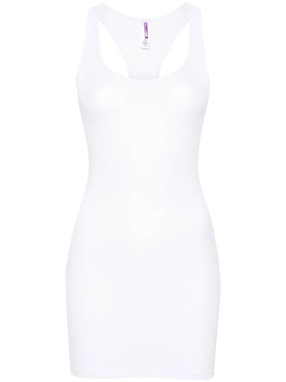 La Femme Amazone Ribbed Minidress