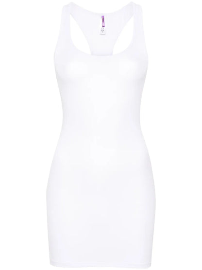 La Femme Amazone Ribbed Minidress