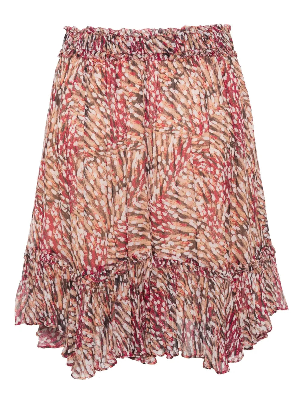 Viera Graphic-Print Miniskirt