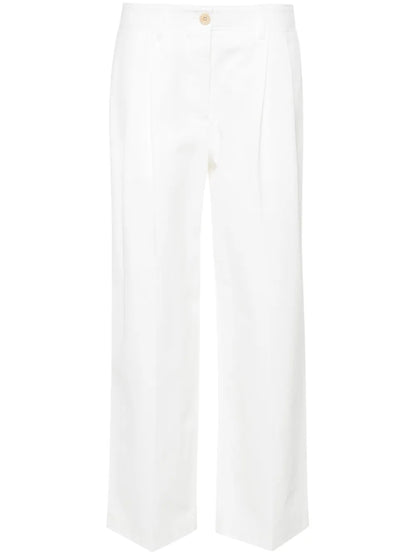 Straight-Leg Trousers