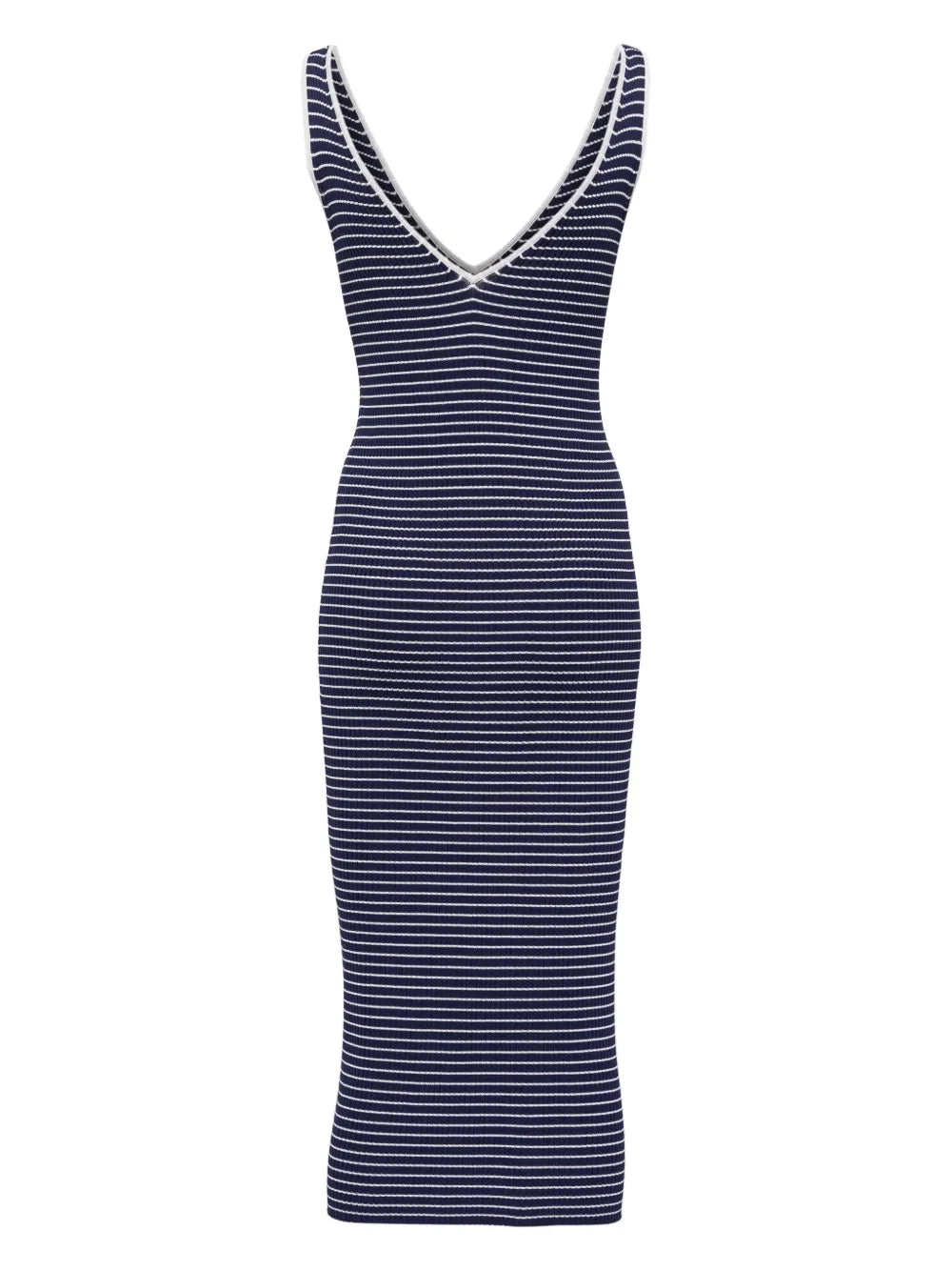 Dana Striped Ribbed Dress