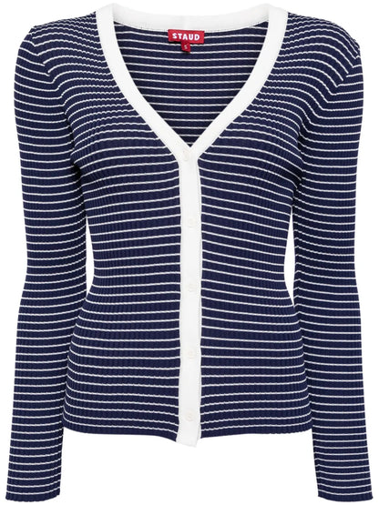 Cargo Striped Cardigan