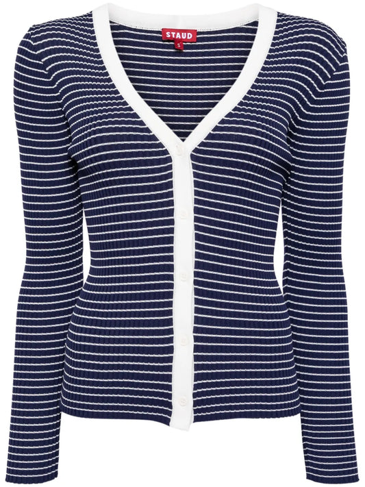 Cargo Striped Cardigan