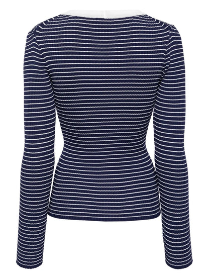 Cargo Striped Cardigan