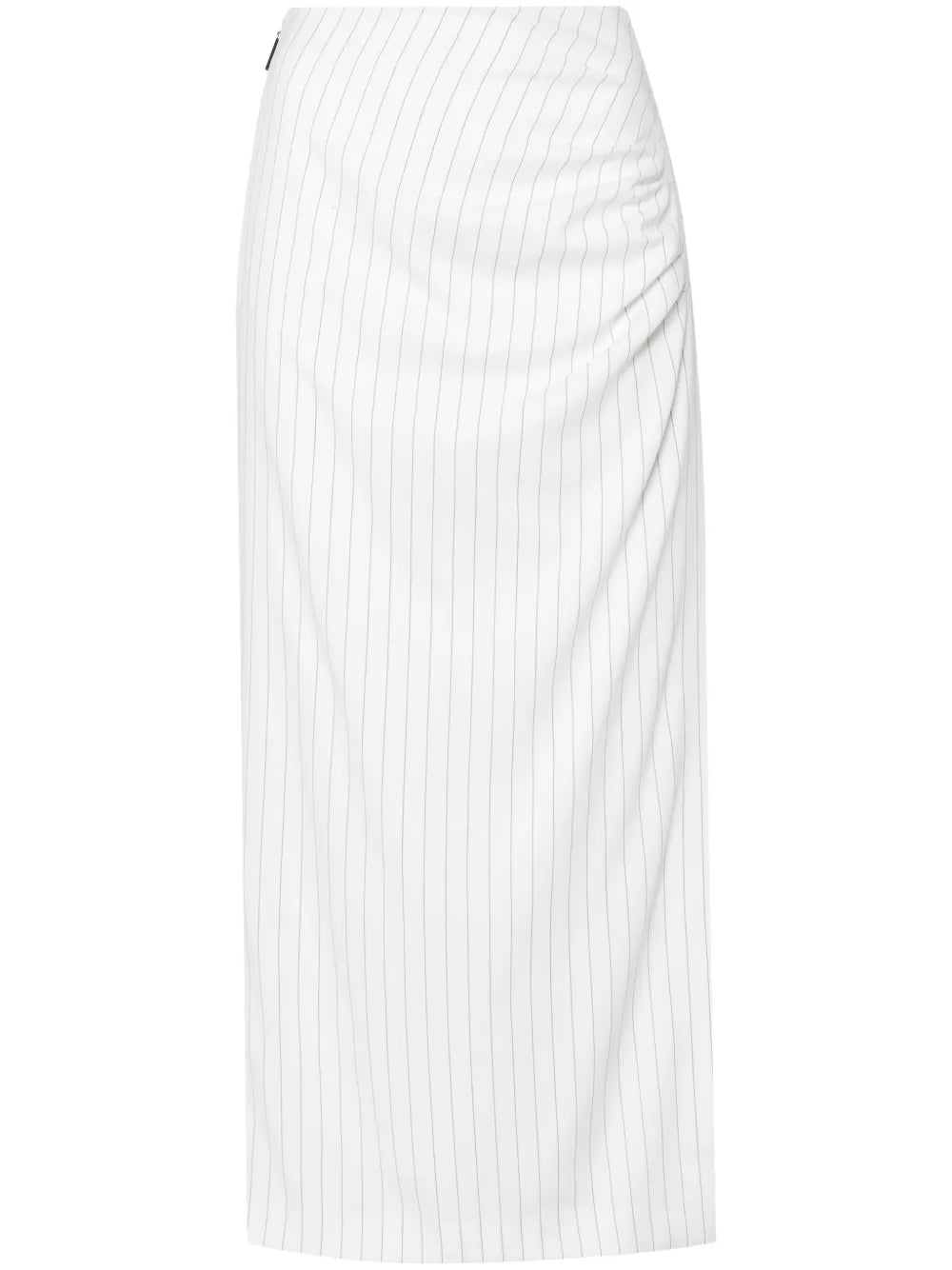 Pinstriped Maxi Skirt