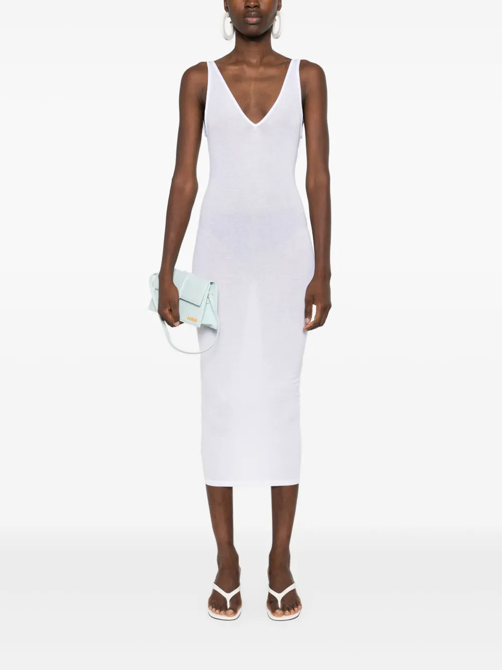La Femme Amazone Open-Back Dress