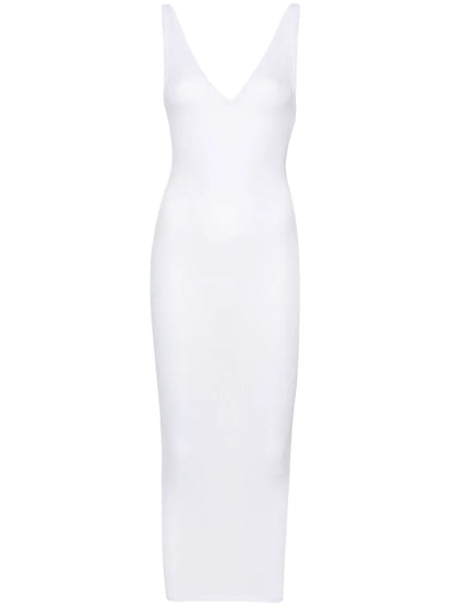 La Femme Amazone Open-Back Dress