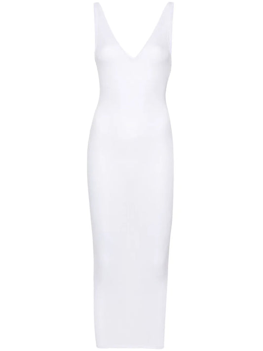 La Femme Amazone Open-Back Dress