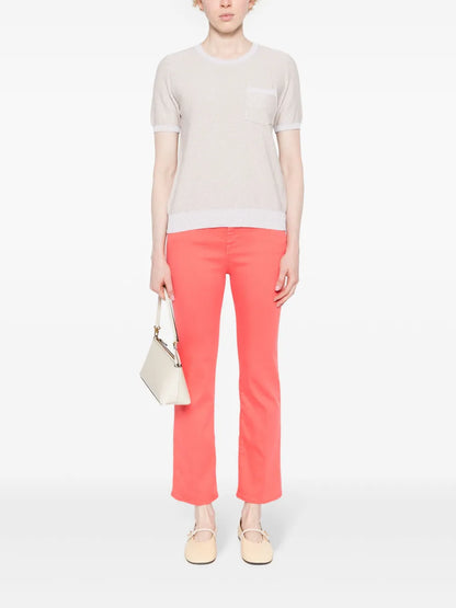 Kate High-Rise Straight-Leg Jeans