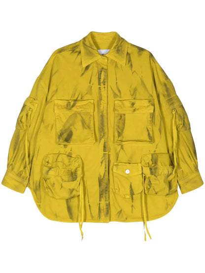 Fern Tie-Dye Shirt Jacket