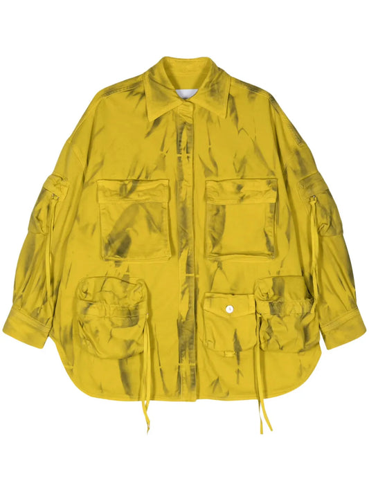 Fern Tie-Dye Shirt Jacket