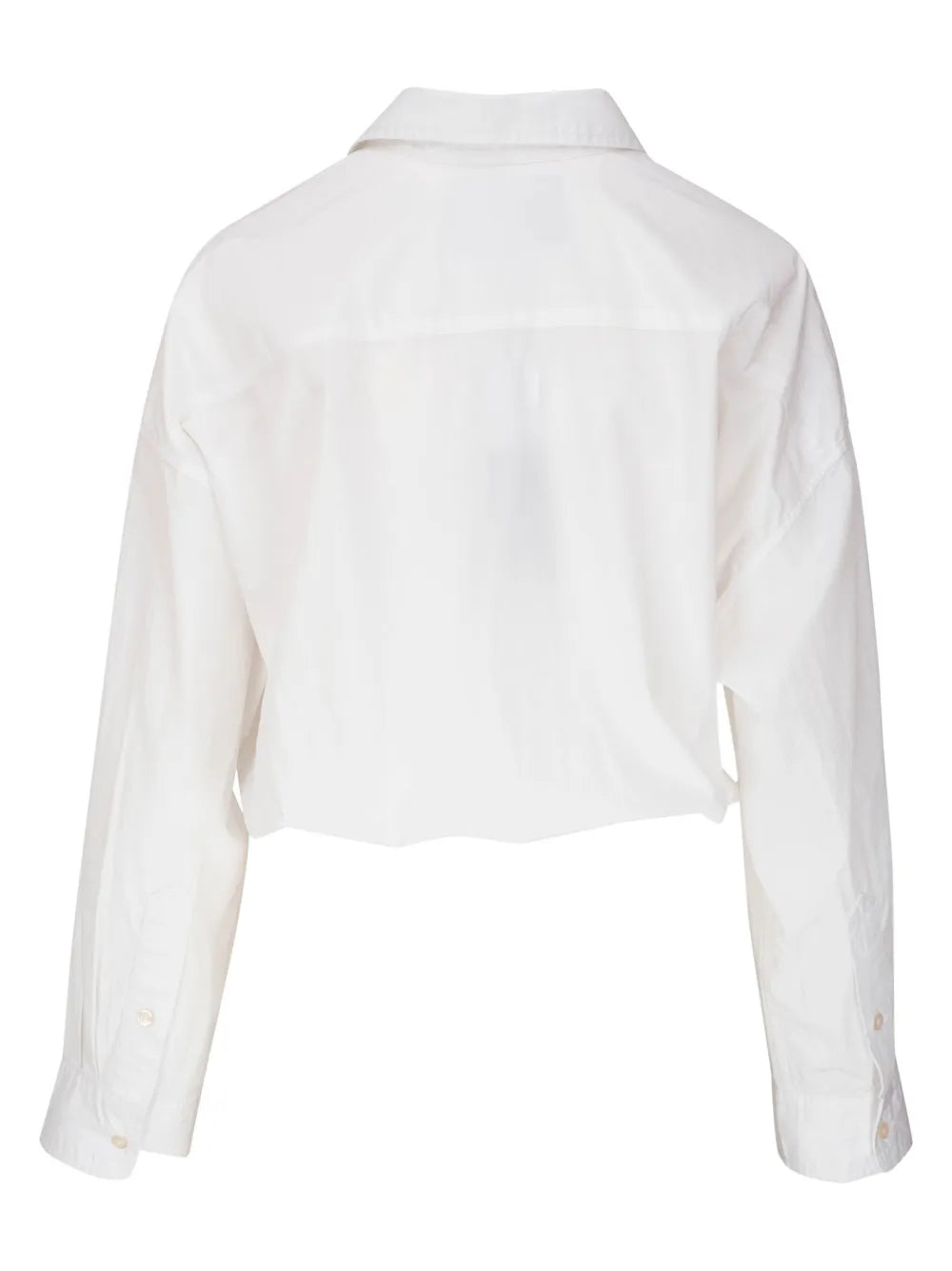 Cropped Cotton Shirt
