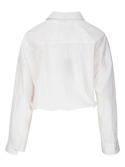 Cropped Cotton Shirt