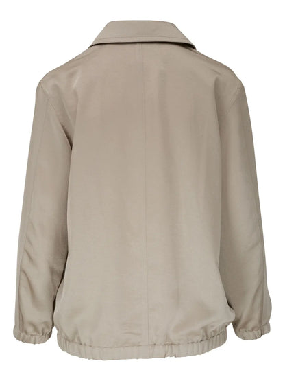 Press-Stud Bomber Jacket