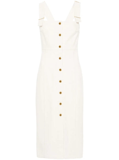 Denim Dungaree Dress