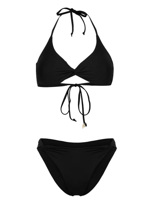 Twist-Detailing Bikini Set