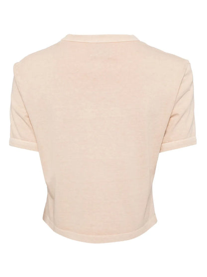 Logo-Patch Cotton T-Shirt