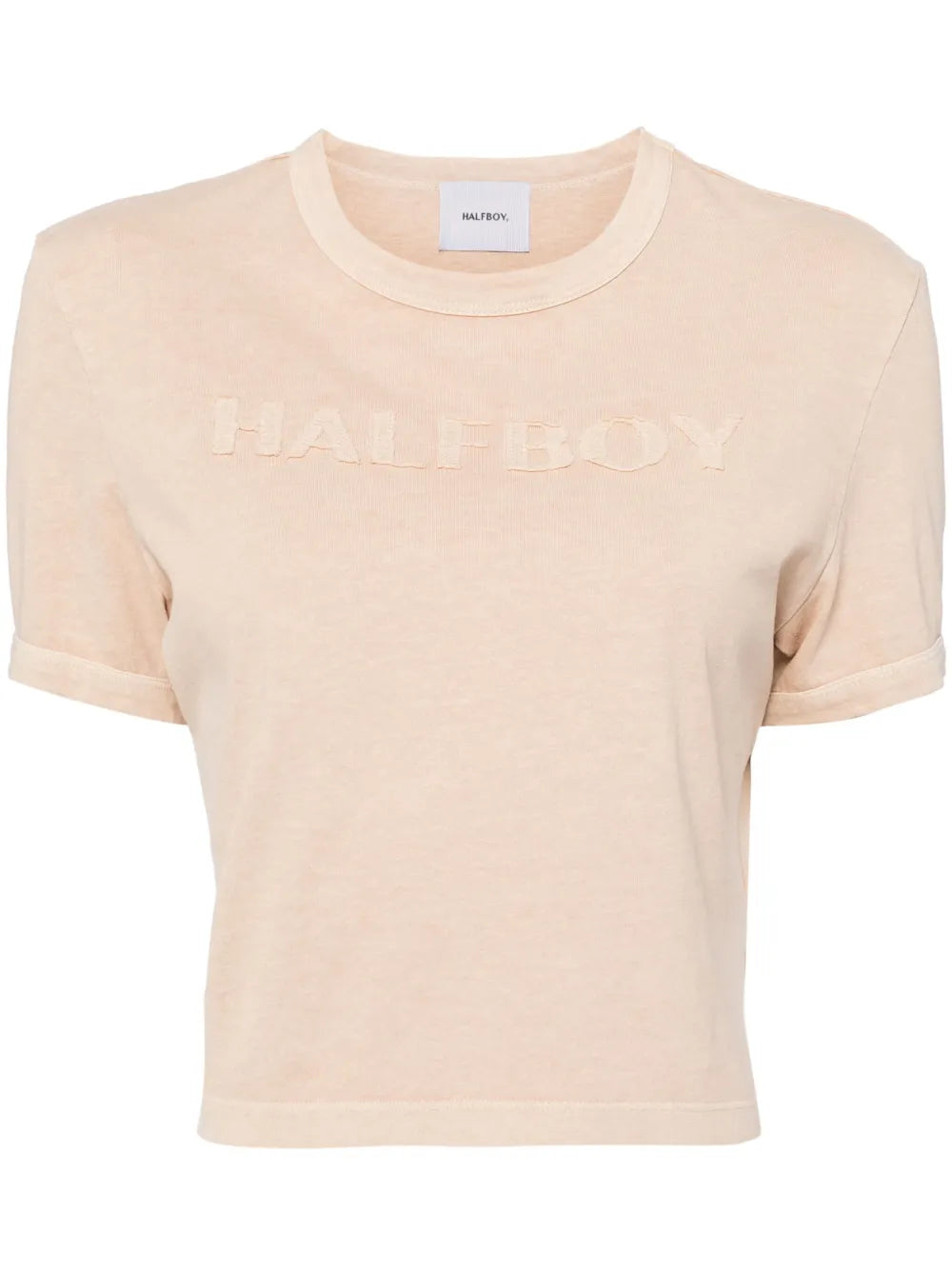 Logo-Patch Cotton T-Shirt