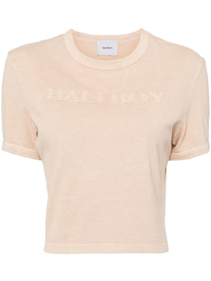 Logo-Patch Cotton T-Shirt