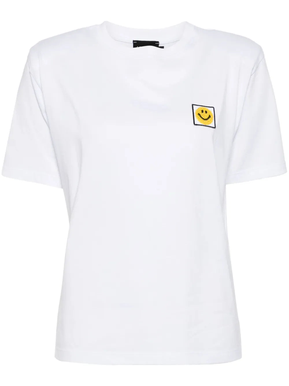 Smile-Motif Cotton T-Shirt