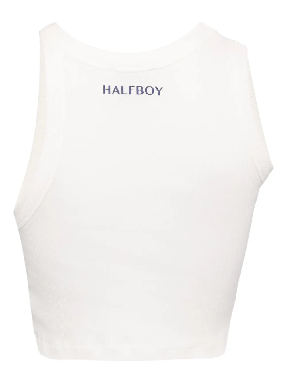 Logo-Embroidered Cotton Top