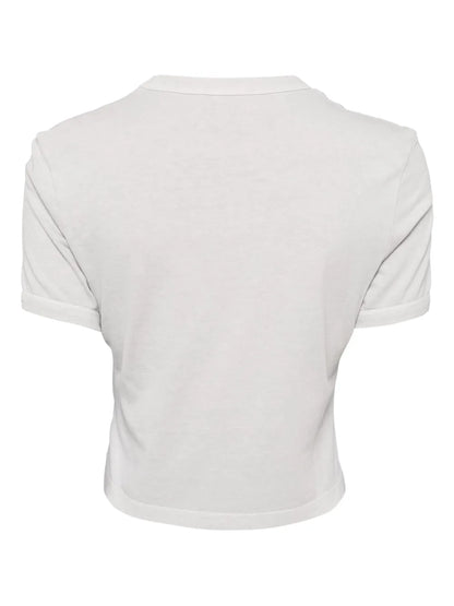 Logo-Patch Cotton T-Shirt