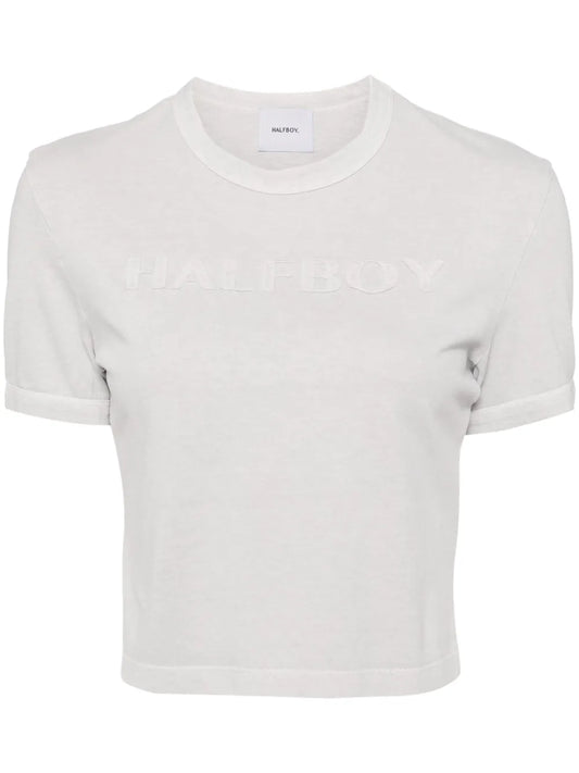 Logo-Patch Cotton T-Shirt