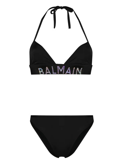 Logo-Embellished Bikini Set