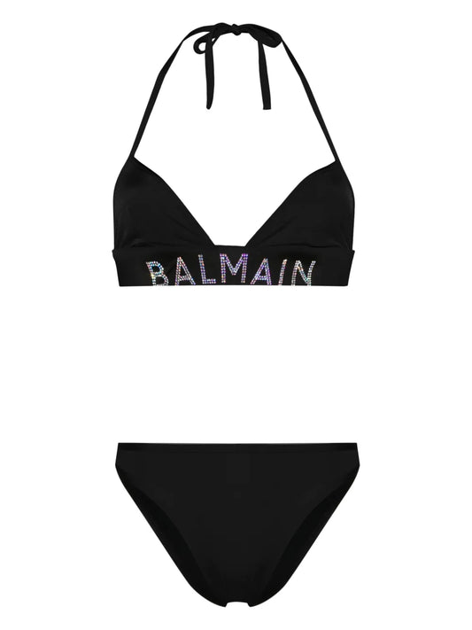 Logo-Embellished Bikini Set