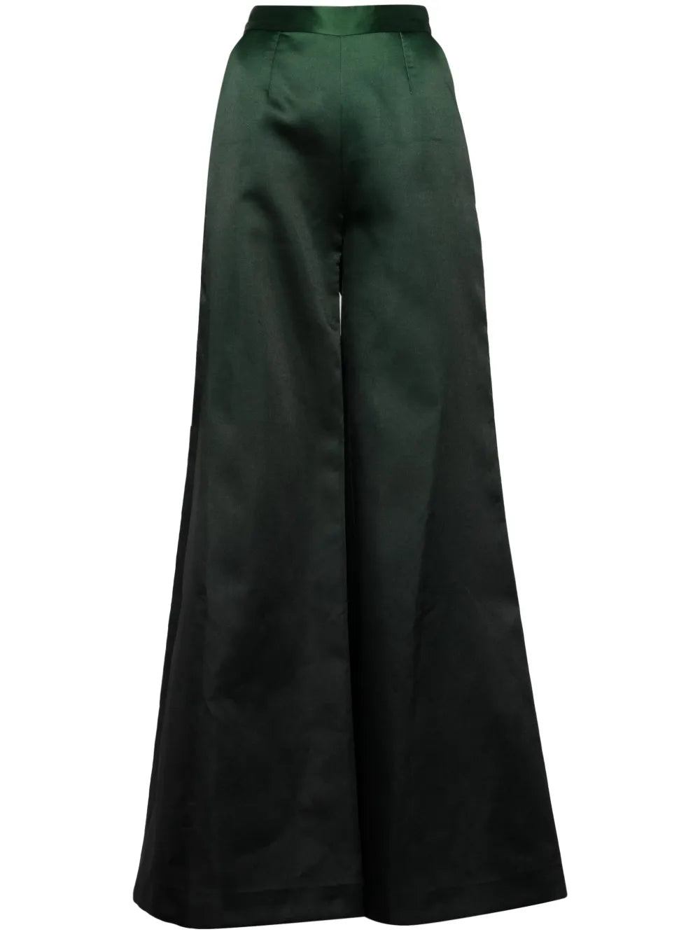 Gradient Satin Flared Pants